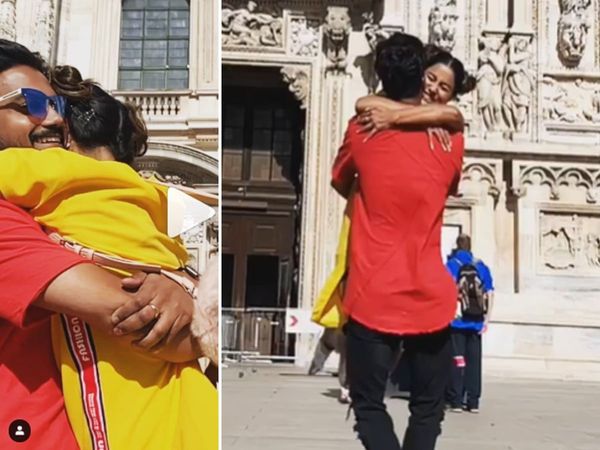 Rocky Jaiswal Share Romantic Couple Throwback Video With Naagin 5 Actress Hina Khan 