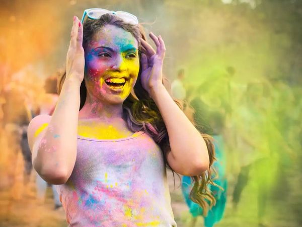 Holi 2021 How to make herbal colours at home in hindi 