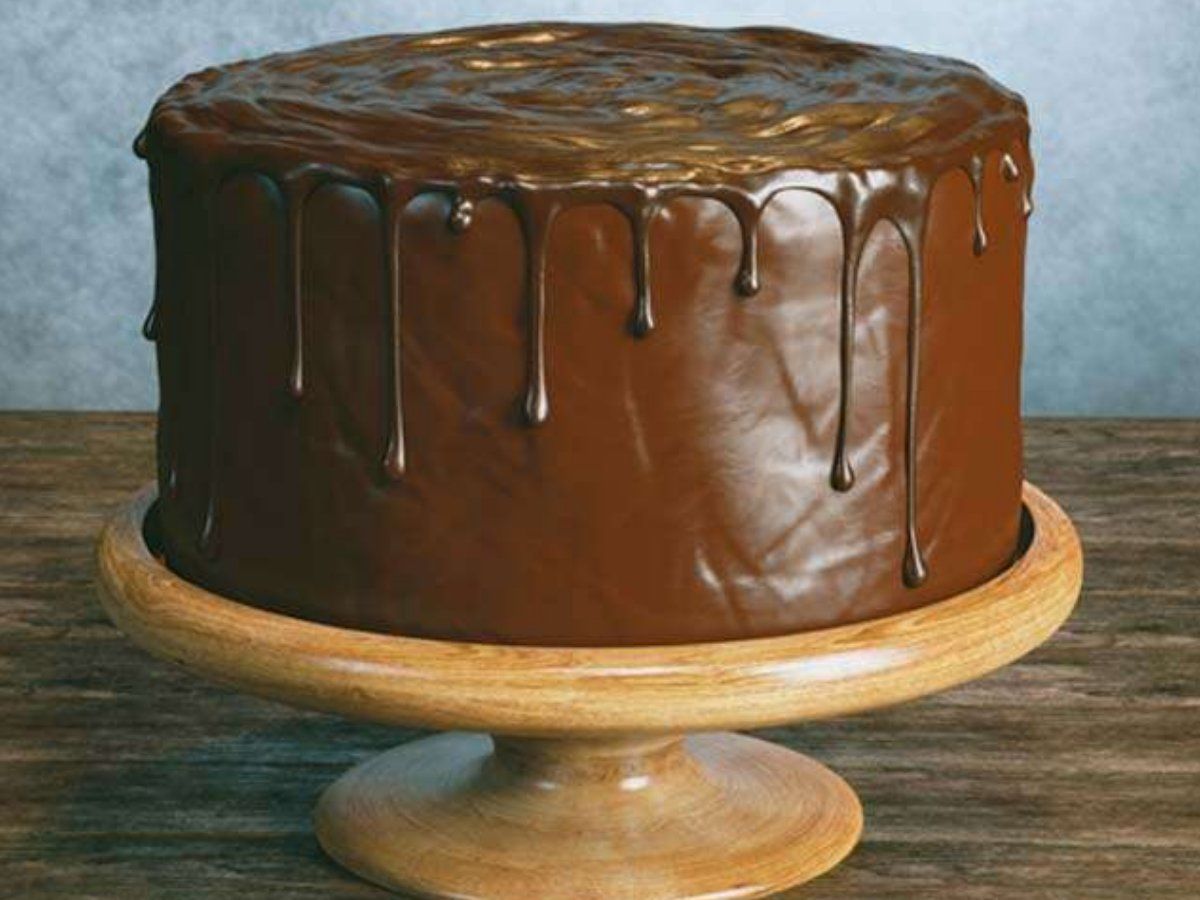 eggless chocolate vanilla cake recipe no oven no butter birthday cake  recipe - YouTube