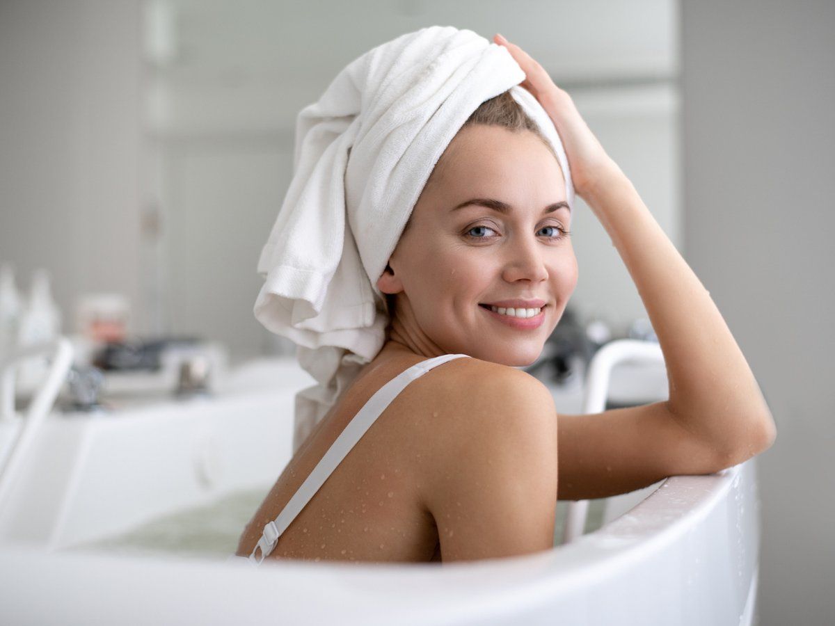 HairDrying Quick Dry Shower Caps Bathrobe Magic Hair wrap Towel Super  QuickDrying Microfiber Bath Towel Hair Dry Cap Salon Towel PACK OF 2