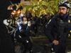 America : protesters clashed with police outside White House