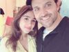 Hrithik Roshan with Cousin Pashmina Roshan 