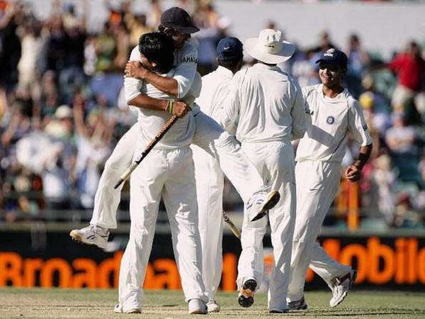 INDIA WIN 2008 PERTH
