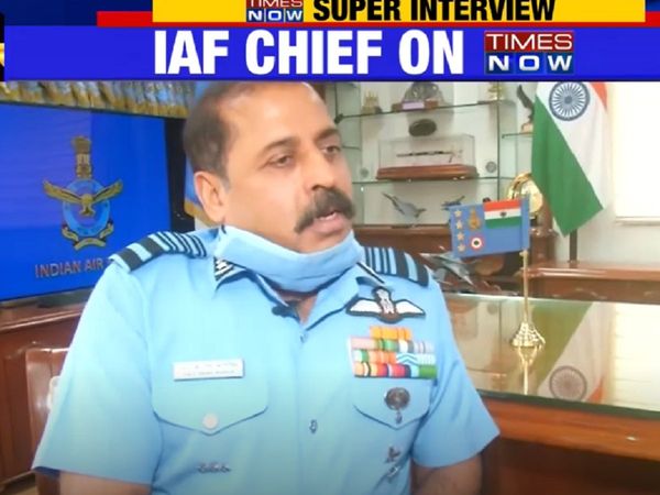 IAF चीफ ने माना LAC पर बढ़ी चीन की गतिविधियां, पर देश को किया आश्‍वस्‍त