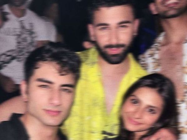 Ibrahim Ali Khan Parties With Mahikaa