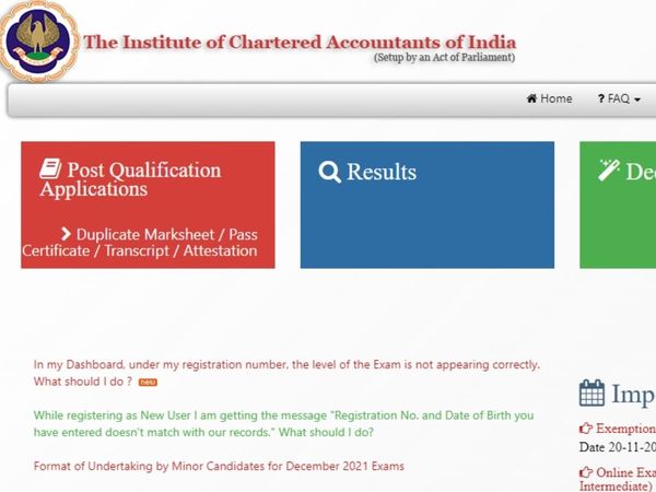 ICAI CA Result 2021