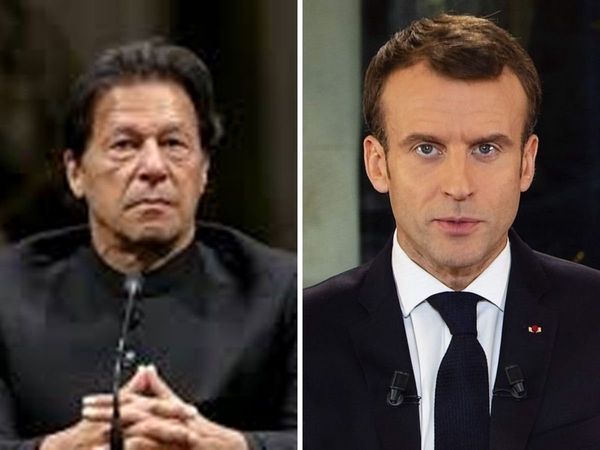 Pakistani PM Imran Khan accusing French president Macron of 'attacking Islam'