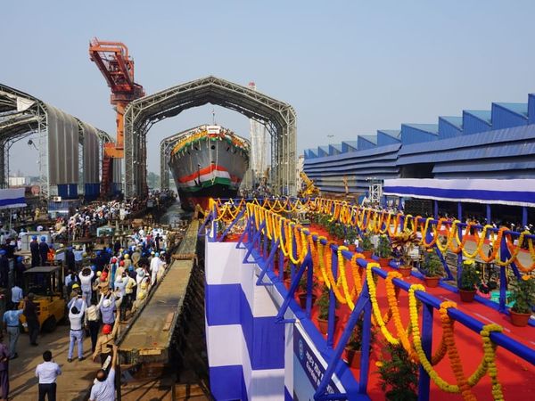  Indian Navy, frigate of P17A Dunagiri