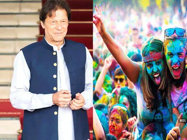 Pakistan Holi Wish|Pakistan PM Imran Khan congratulates Hindus on Holi