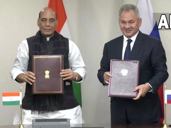 Agreements signed between India & Russia Rajnath Singh praises russian support