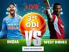 india west indies livescore, लाइव स्कोर, भारत बनाम वेस्टइंडीज तीसरा वन-डे स्कोर LIVE