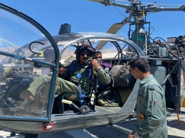 Indian Air Force, Israeli national, Ladakh