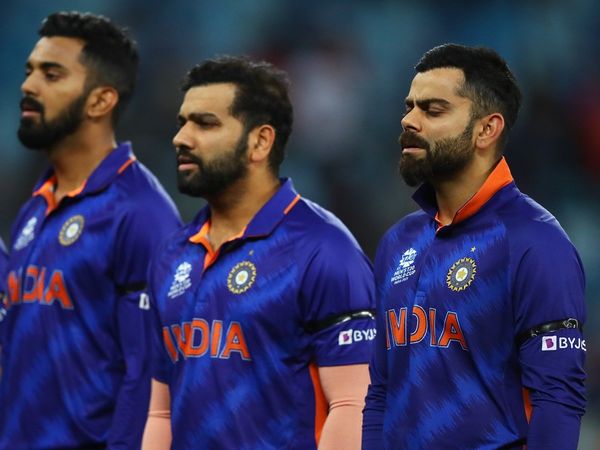 Indian cricket team wears black arm band, India vs Namibia