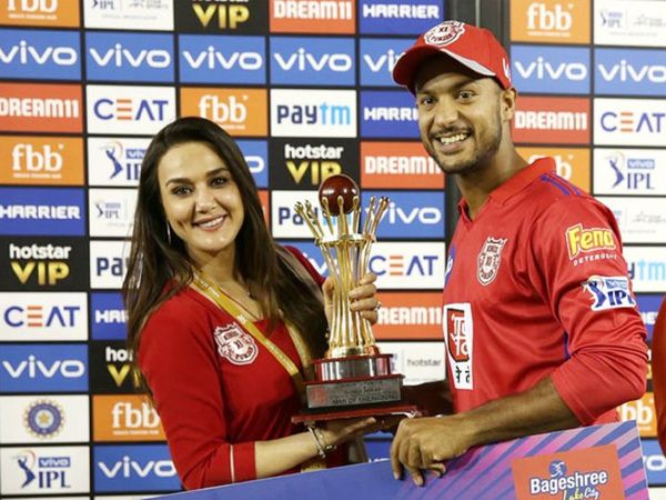 IPL 2022: Preity Zinta and Mayank Agarwal