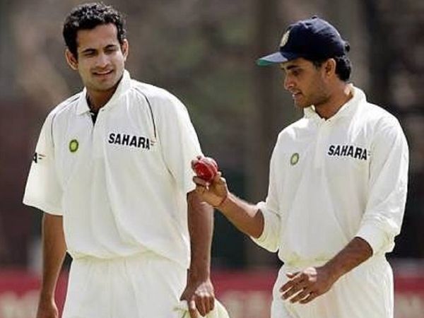 Irfan Pathan Sourav Ganguly