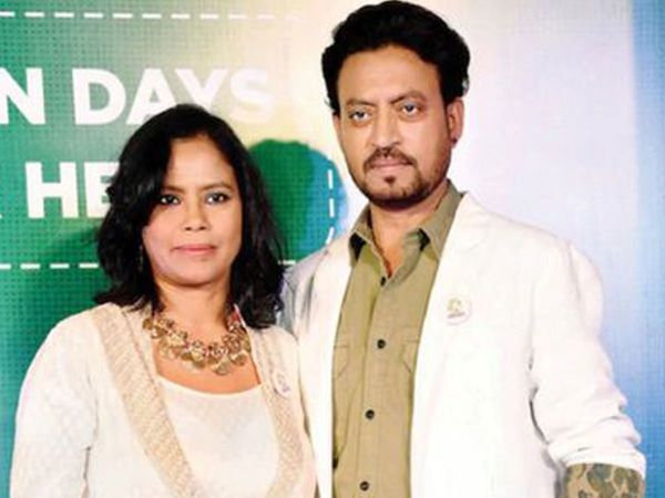 Irrfan Khan with Wife Sutapa Sikdar
