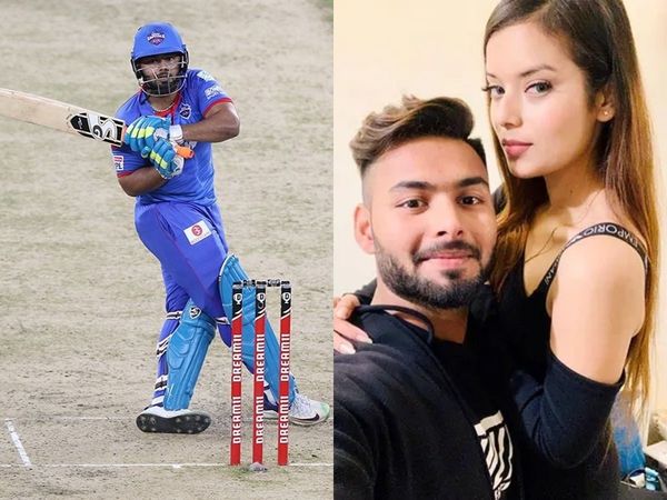 rishabh pant and isha negi