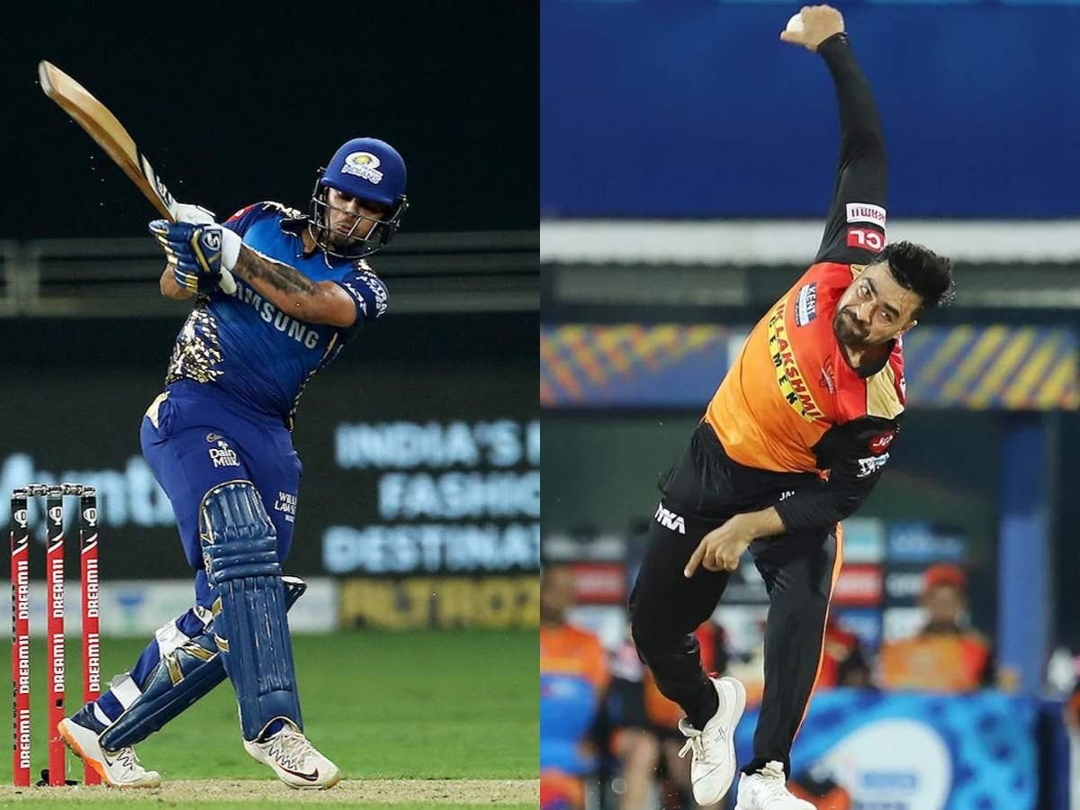 Ishan Kishan and Rashid Khan, Ishan Kishan become third batsman to score 50 runs against Rashid Khan in IPL ईशान किशन फिसड्डी पारी खेलने के बावजूद हुए हिट, राशिद खान के खिलाफ