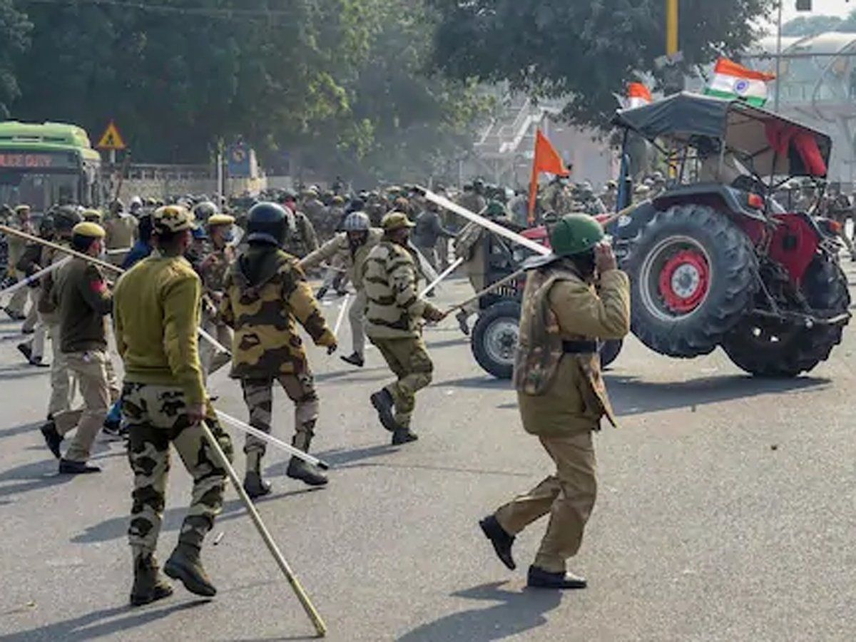 किसान ट्रैक्टर रैली हिंसा : पुलिस से कहां हुई चूक! क्या कह रहे अफसर