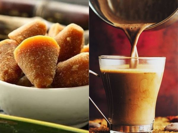 benefits of jaggery tea