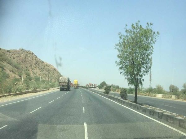 Jaipur to Chandigarh highway