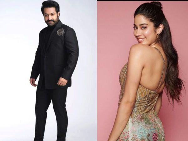jahnvi kapoor and junior ntr