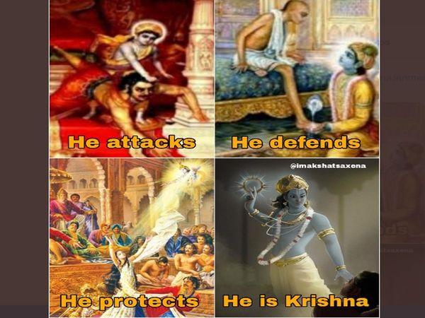 Janmashtami celebrated across the country, social media painted in the colors of Banke Bihari