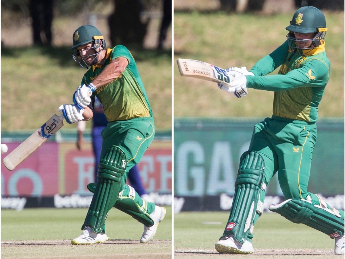 Record opening partnership Janneman Malan and Quinton de Kock register