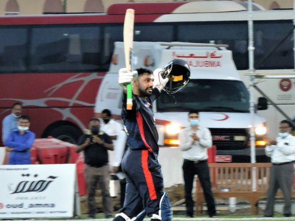 Jaskaran Malhotra hits 6 sixes in an over