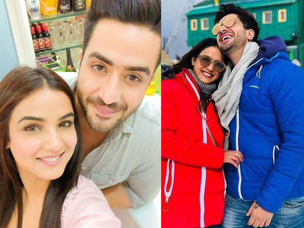 Jasmin Bhasin and Aly Goni
