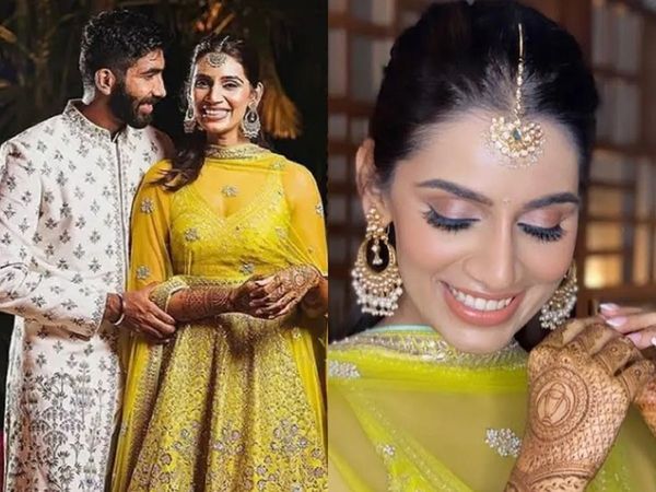 jasprit bumrah and sanjana ganesan