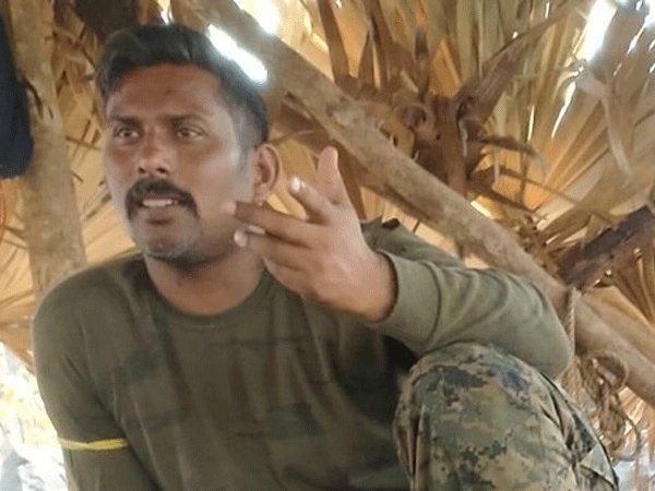 Naxalites release photograph of missing CoBRA commando Rakeshwar Singh Manhas 