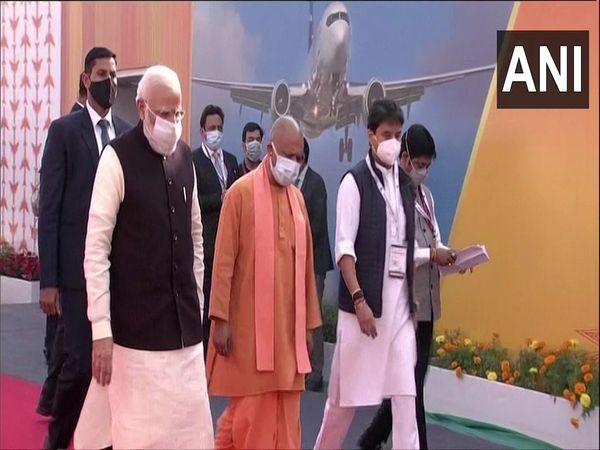 PM Modi lays foundation stone of Noida International Airport in UP's Jewar