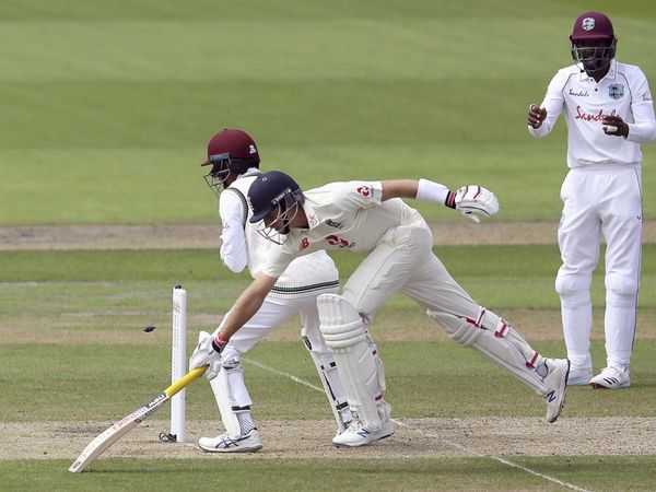joe root runout in third test against west indies