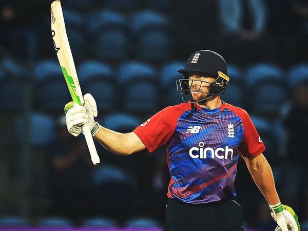 Jos Buttler against Sri Lanka in first T20I at Cardiff