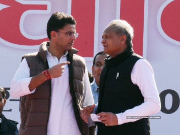 Sachin Pilot rebelling against Ashok Gehlot