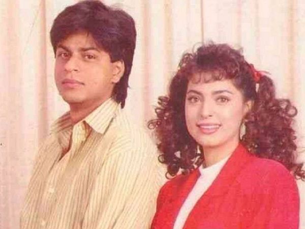 Juhi Chawla and Shah Rukh Khan Aamir Khan