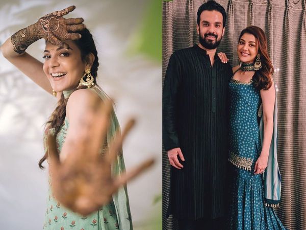 Kajal Aggarwal Mehandi Photo