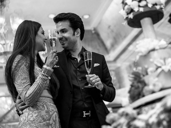 Kajal Aggarwal with Husband Gautam Kitchlu