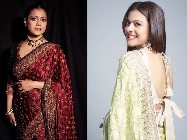 Kajol Blouse Designs