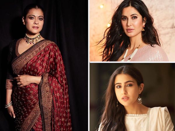 Actress Kajol, Katrina Kaif And Sara Ali Khan