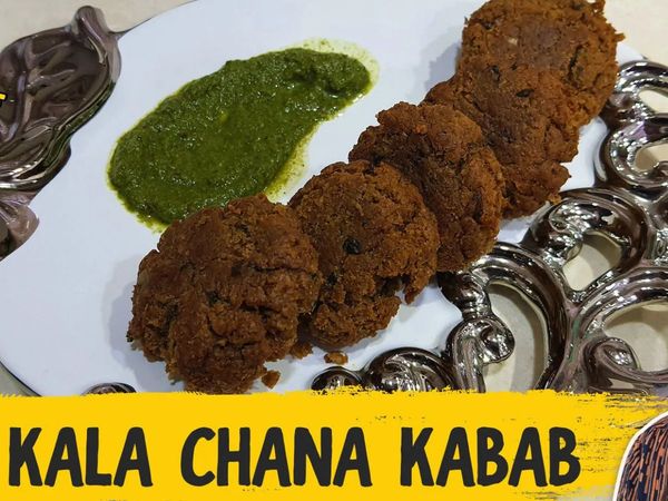 kala Chana Kabab video recipe 