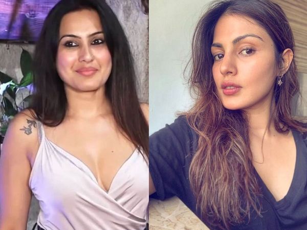 Kamya Panjabi and Rhea Chakraborty