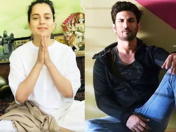 Kangana Ranaut and Sushant Singh Rajput