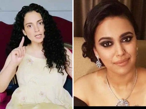 Kangna Ranaut And Swara Bhaskar Social Media Controvercy