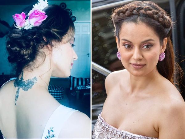 Kangana Ranaut tattoo on her neck Actress explain Behind The story 