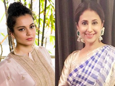 Kangana Ranuat and Urmila Matondkar Kangana Ranuat and Urmila Matondkar