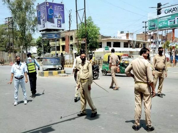 Lockdown in Kanpur: कोरोना संक्रमण देखते हुए कानपुर नगर के 10 थाना क्षेत्रों में शुक्रवार तक लॉकडाउन