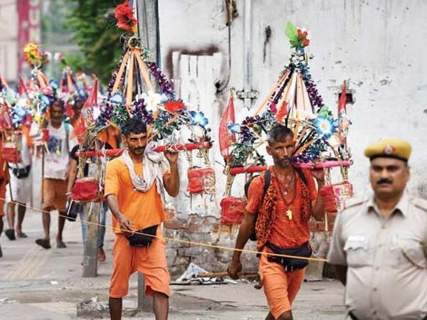 Uttar Pradesh Border Sealed in View of Ban on ‘Kanwar Yatra’ Amid COVID-19 Pandemic