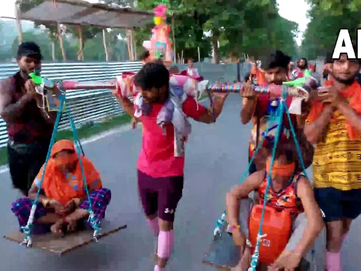 Kanwar Yatra 2022 Meet Shravan Kumar Of Kaliyug Who Took Parents On 
